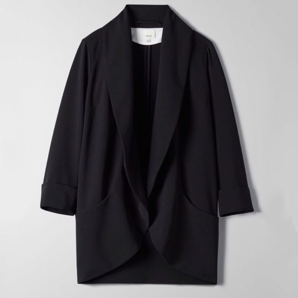 Aritzia Jackets & Blazers - Wilfred Chevalier Jacket Black Size 0